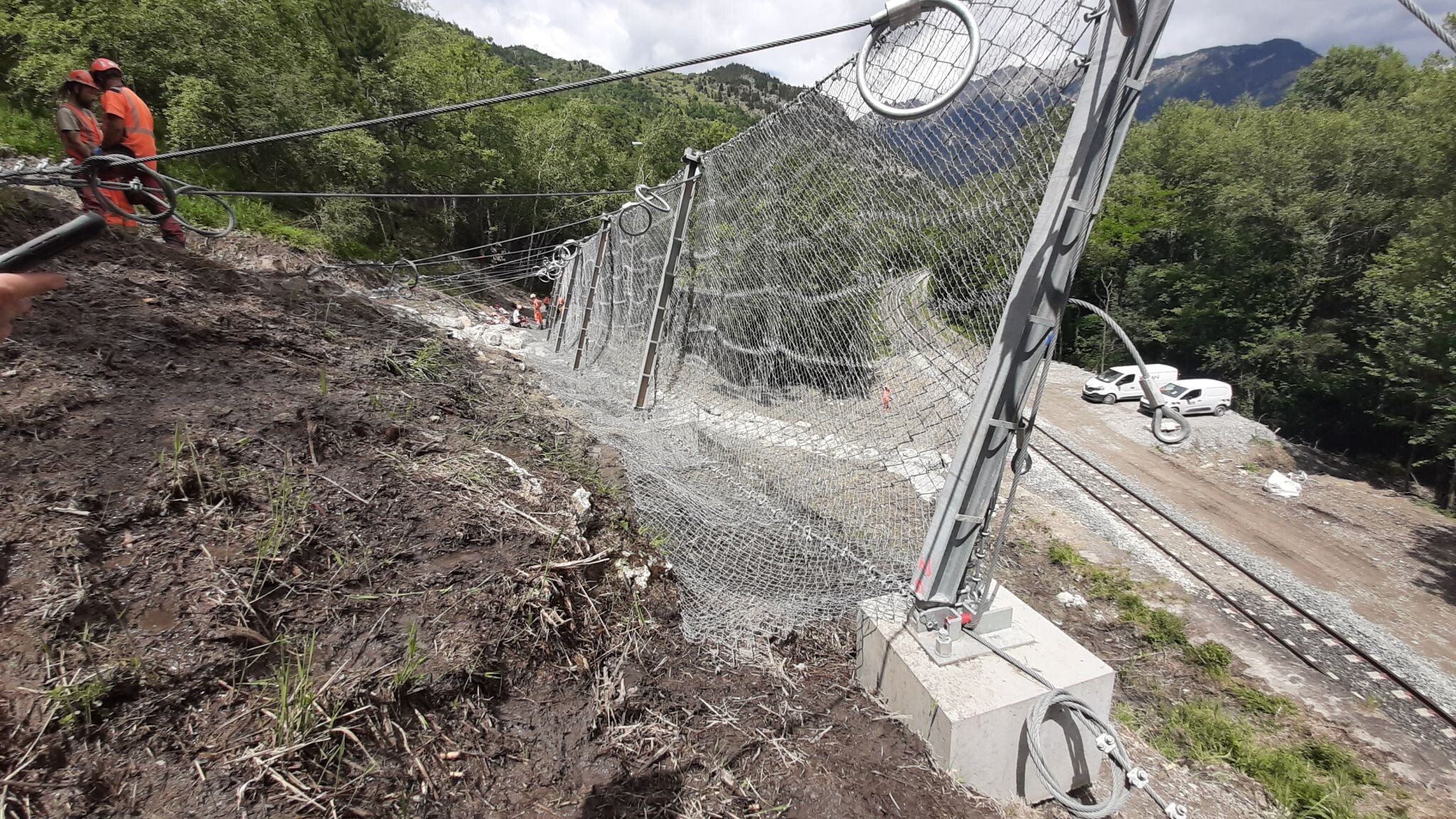 travaux de sécurisation de la ligne ferroviaire entre Gap et Briançon FER-PL