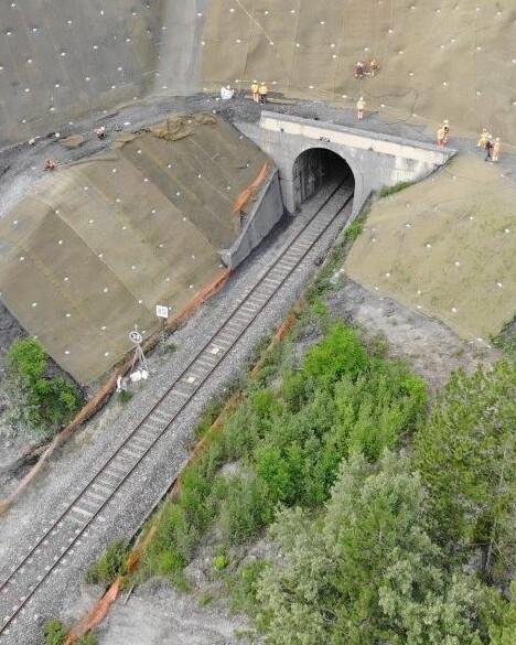 travaux de sécurisation de la ligne ferroviaire entre Gap et Briançon