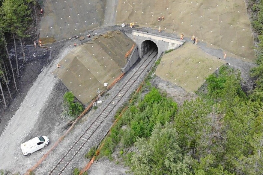 travaux de sécurisation de la ligne ferroviaire entre Gap et Briançon